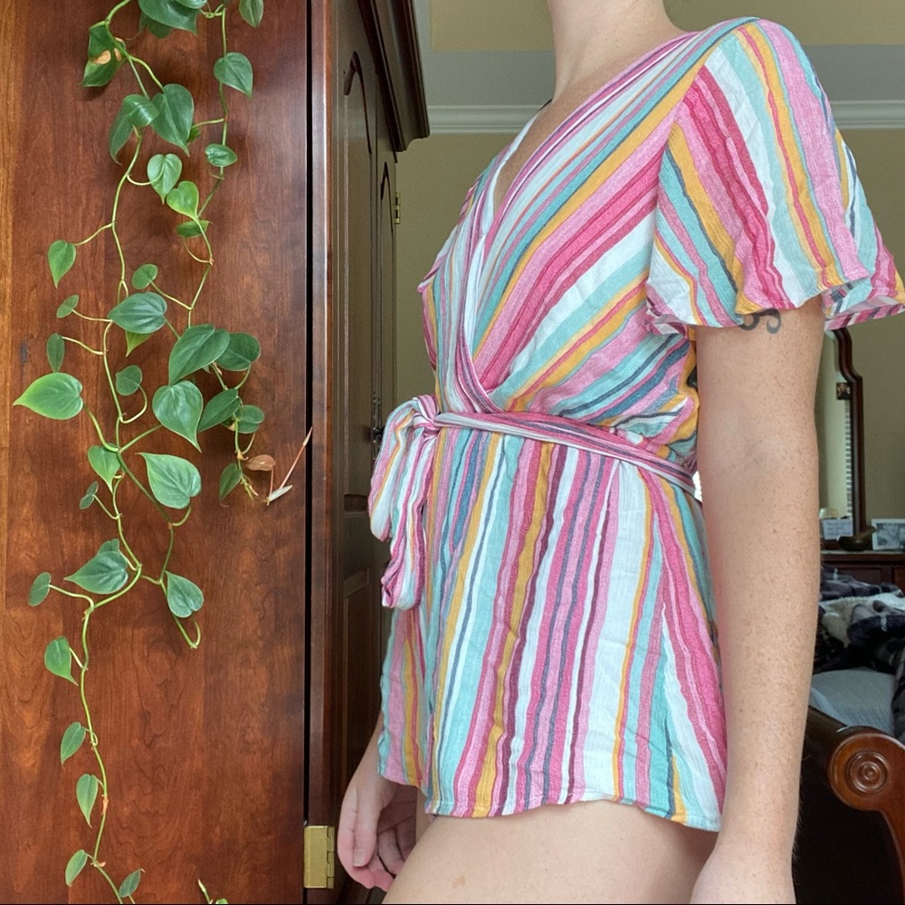 Colorful Lush Summer Romper